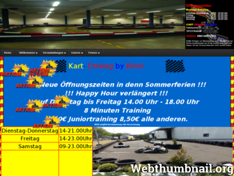 kartbahn-kassel.de website preview