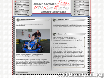 vm-kart-racing.de website preview