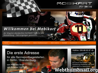 mobi-kart.de website preview