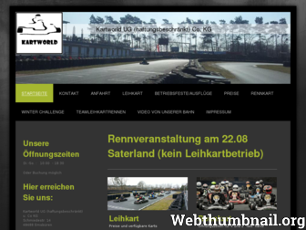 kart-world.eu website preview