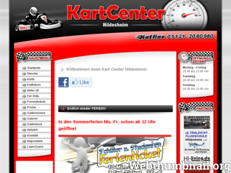 kartcenter-hildesheim.de website preview