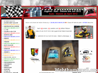 kartsport.npage.de website preview