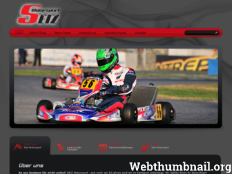 seiz-motorsport.de website preview