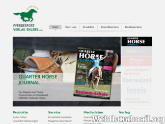 pferdesportverlag.de website preview