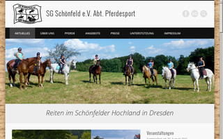 pferdesport-hochland.de website preview
