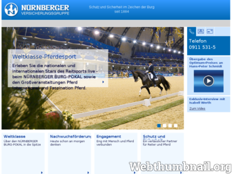pferdesport.nuernberger.de website preview