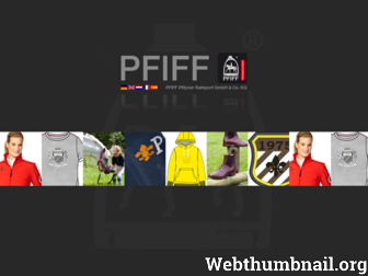 pfiff.com website preview