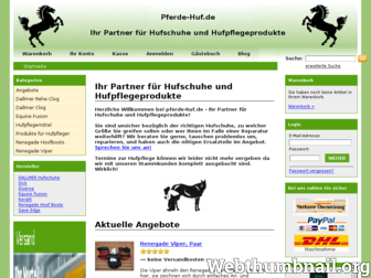 pferde-huf.de website preview