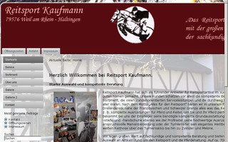 reitsport-kaufmann.de website preview