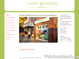 lucky-horse-reitsport.de website preview