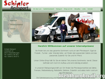 schipler-reitsport.de website preview