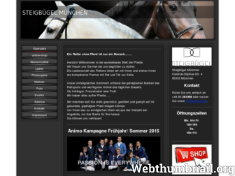 steigbuegel-reitsport.de website preview