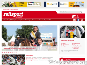 reitsport-magazin.net website preview