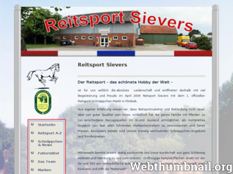 reitsport-sievers.de website preview