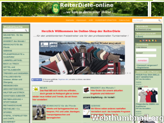 reiterdiele-online.de website preview
