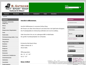 b-gutsche-reitsport.de website preview