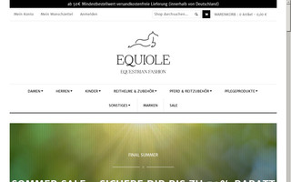 equiole.de website preview