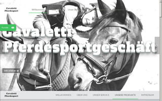cavaletti-pferdesport.de website preview