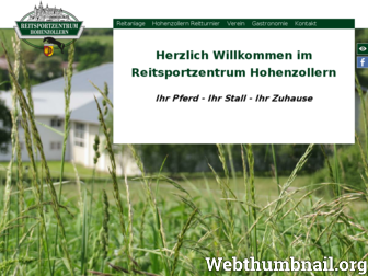 rsz-hohenzollern.de website preview