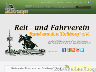 reitverein-stollberg.de website preview