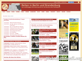 reiten-in-berlin.de website preview