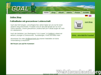 goal-berlin.de website preview