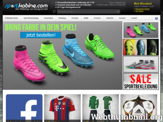sportkabine.com website preview