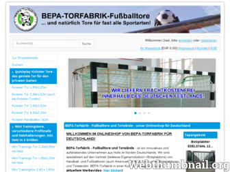 bepa-torfabrik-onlineshop.com website preview