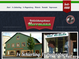 bekleidung-herrmann.de website preview
