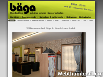 baega.de website preview