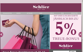 schlier.com website preview