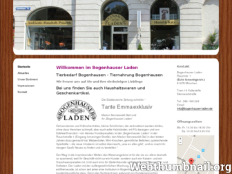 bogenhauser-laden.de website preview