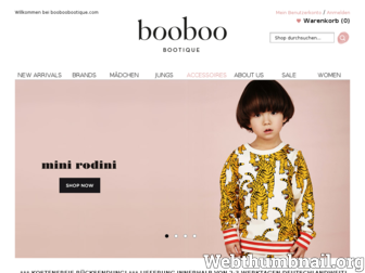 booboobootique.com website preview