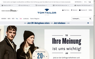 tom-tailor.de website preview