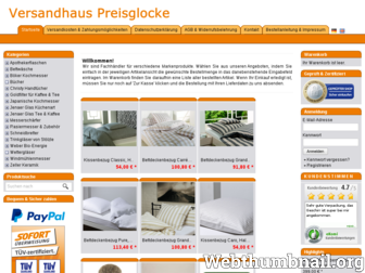 preisglocke.de website preview