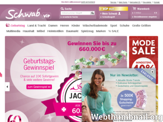 schwab.de website preview