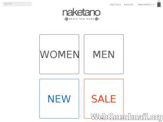 naketano.com website preview