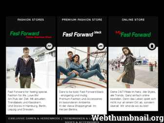 fast-forward-fashion.de website preview