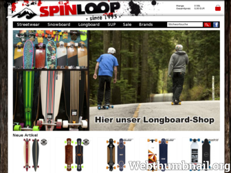 spinloop.de website preview