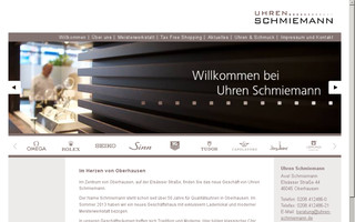uhren-schmiemann.de website preview