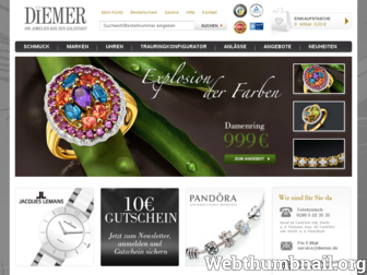 diemer.de website preview