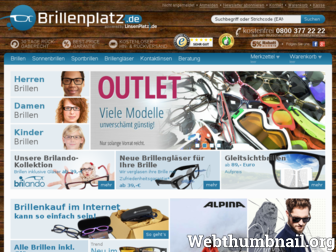 brillenplatz.de website preview