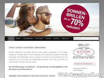 brillen-buechner.de website preview