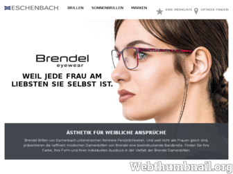 brendel-eyewear.de website preview