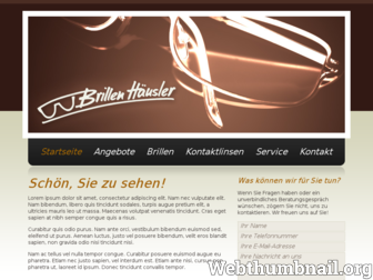brillen-haeusler.de website preview