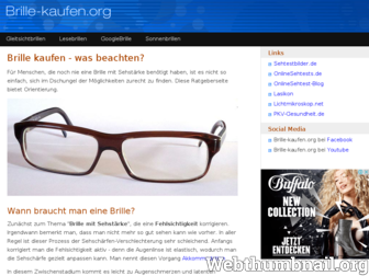 brille-kaufen.org website preview