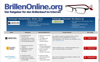 brillen-online.org website preview