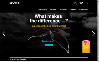 uvex-sports.de website preview