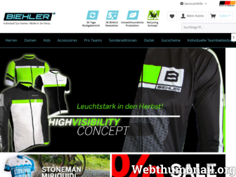 biehler-shop.de website preview