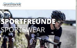 sportfreunde-sportswear.de website preview